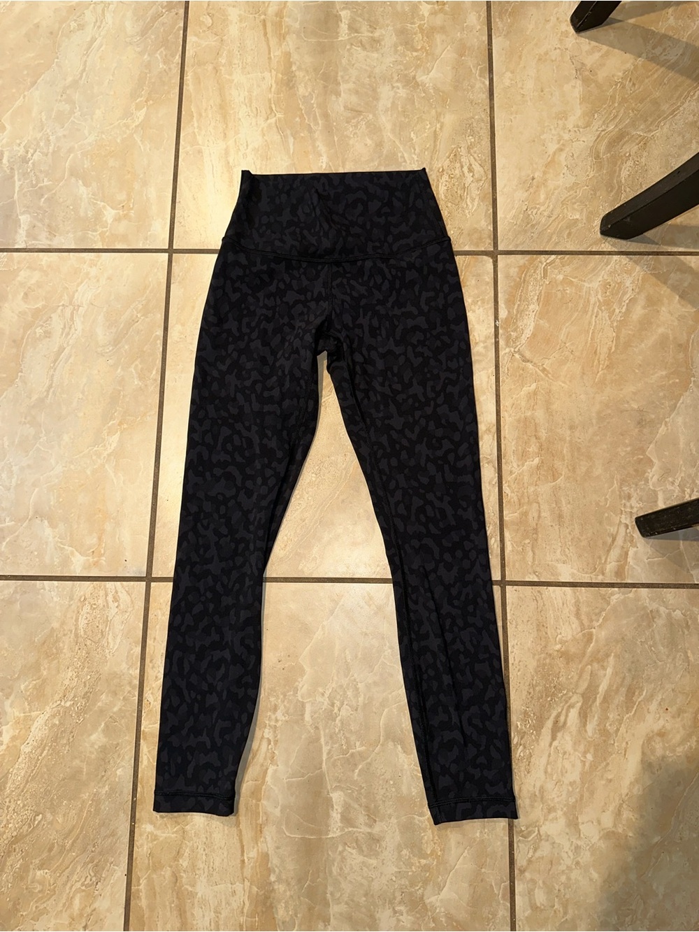 Formation Camo Deep Coal Multi Lululemon Wunder Under Leggings Size 4